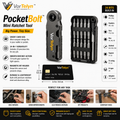 VorTelyn™ Mini Ratchet Tool Ultra-Compact 24-in-1 Pocket Repair System