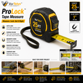 VorTelyn™ Tape Measure Professional Auto-Lock Measuring Tape